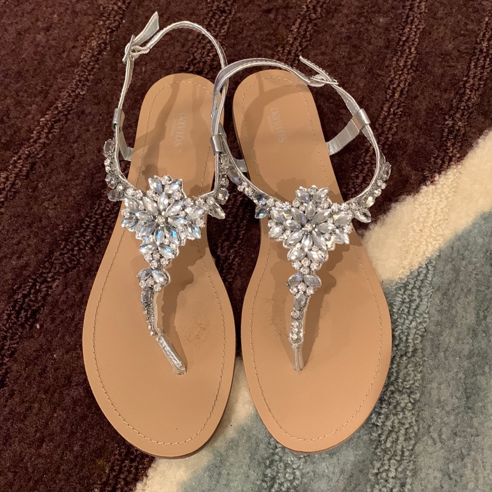 David’s Bridal Sandals